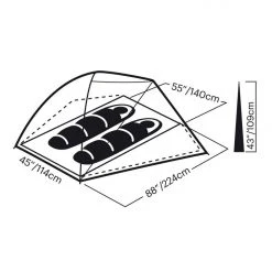 Eureka Midori 2 Tent Gear