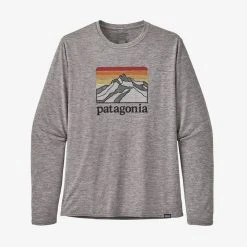 Patagonia Long-Sleeved Capilene Cool Daily Graphic Shirt Mens