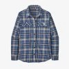 Patagonia Long-Sleeved Organic Cotton Midweight Fjord Flannel Shirt Womens