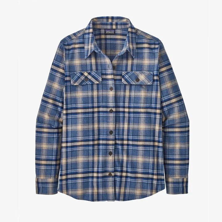 Patagonia Long-Sleeved Organic Cotton Midweight Fjord Flannel Shirt Womens 1 Patagonia Long-Sleeved Organic Cotton Midweight Fjord Flannel Shirt Womens