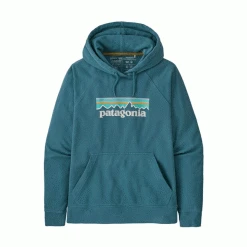 Patagonia Pastel P-6 Logo Organic Hoody Womens