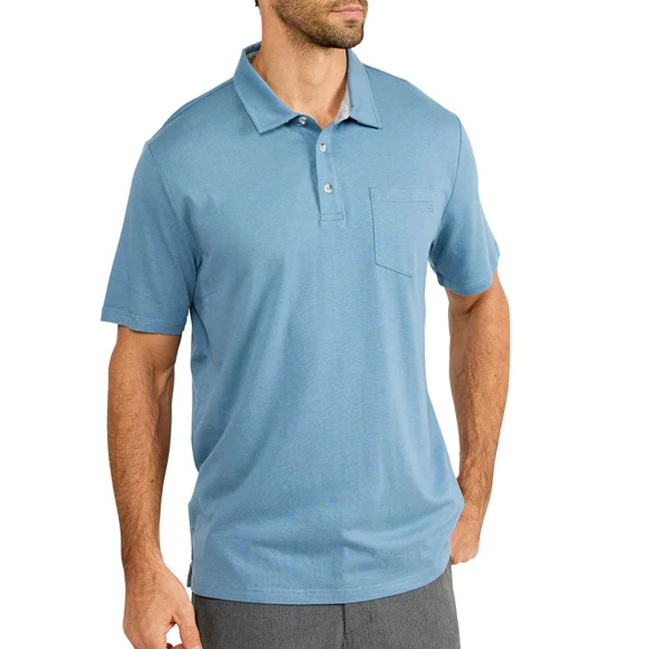 Free Fly Bamboo Heritage Polo Mens 3 Free Fly Bamboo Heritage Polo Mens