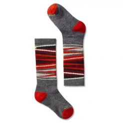Smartwool Wintersport Full Cushion Stripe Over The Calf Socks Kids