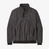 Patagonia Shearling Fleece Button Pullover Mens