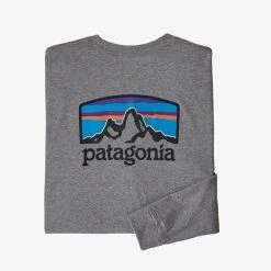Patagonia Long-Sleeved Fitz Roy Horizons Responsibili-Tee Mens