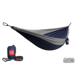 Grand Trunk Double Deluxe Parachute Nylon Hammock With Straps