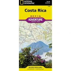 National Geographic 3100 Costa Rica Adventure Map