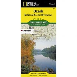 National Geographic 260 Ozark National Riverways Map Gear