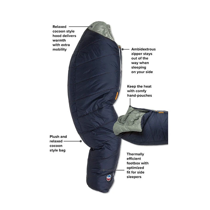 Big Agnes Sidewinder Camp 35 Sleeping Bag 2 Big Agnes Sidewinder Camp 35 Sleeping Bag