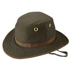 Tilly Hats Tilley TWC7 Outback Waxed Cotton Hat Mens