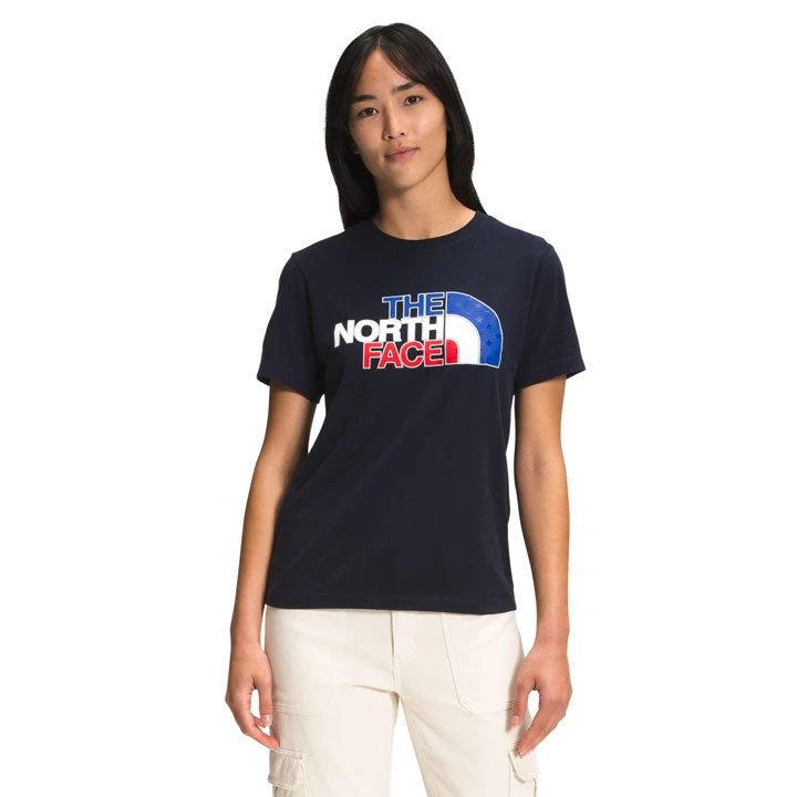 The North Face New USA Short Sleeve Tee Womens 1 The North Face New USA Short Sleeve Tee Womens