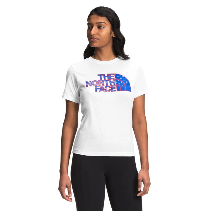 The North Face New USA Short Sleeve Tee Womens 2 The North Face New USA Short Sleeve Tee Womens